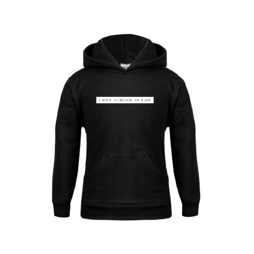 Youth Black Fleece Hoodie-CUNY School of Law