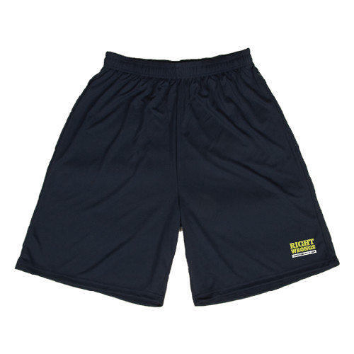 Black Performance Classic 9 Inch Short-Right Wrongs