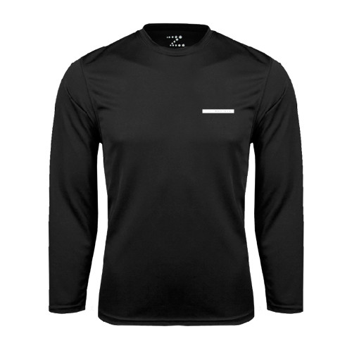 Black Performance Long Sleeve Shirt-CUNY School of Law