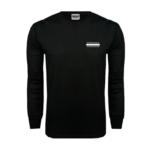 Black Long Sleeve T Shirt-Official Logo
