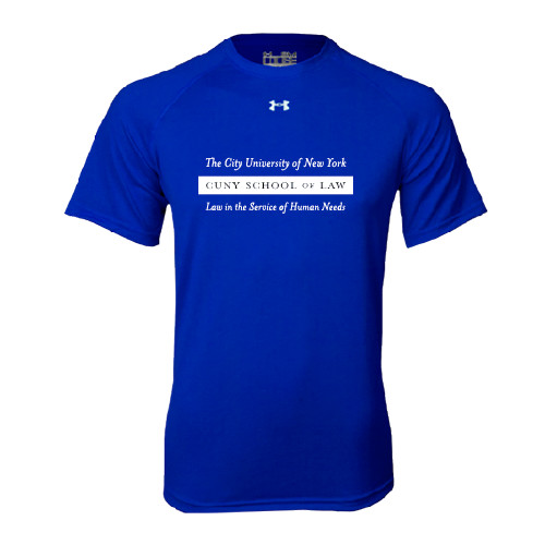 Under Armour Royal Tech Tee-Official Logo