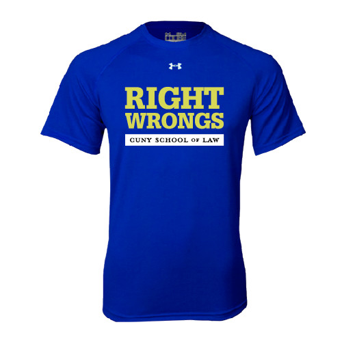 Under Armour Royal Tech Tee-Right Wrongs