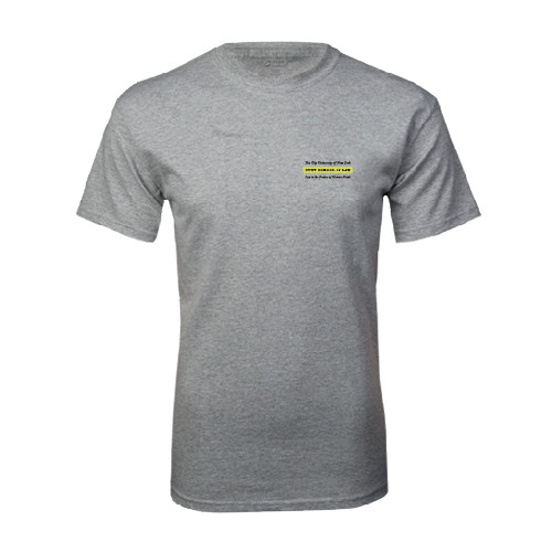 Grey T Shirt-Official Logo