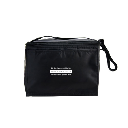 Six Pack Black Cooler-Official Logo