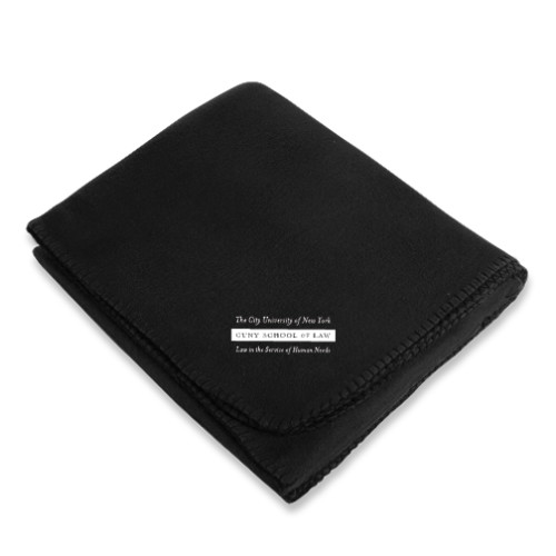 Black Arctic Fleece Blanket-Official Logo