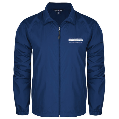 Royal Full Zip Wind Jacket-Official Logo
