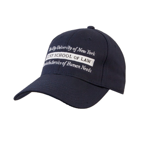 Navy Structured Adjustable Pro Style Hat-Official Logo