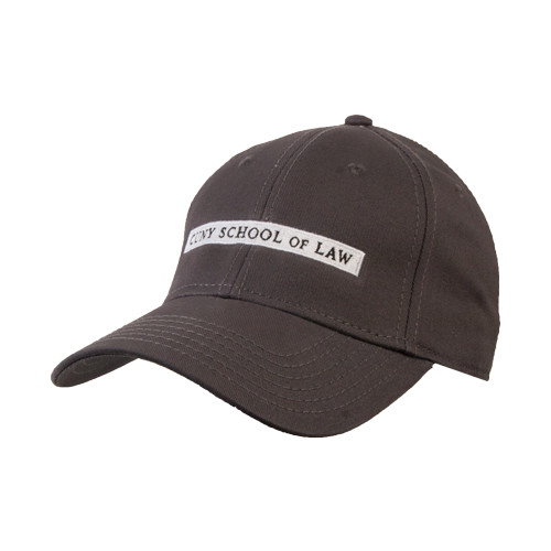 Charcoal Structured Adjustable Pro Style Hat-CUNY School of Law