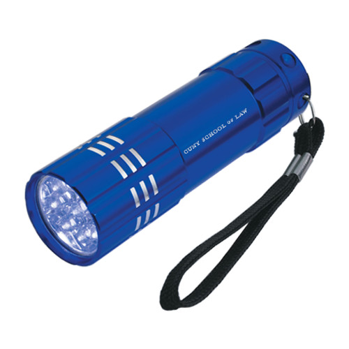 Industrial Triple LED Blue Flashlight-CUNY School of Law Engraved