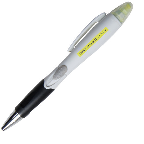 Blossom White Pen/Highlighter-CUNY School of Law