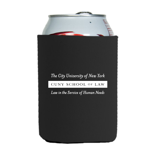 Neoprene Black Can Holder-Official Logo
