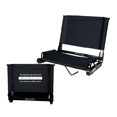 Stadium Chair Black-Official Logo