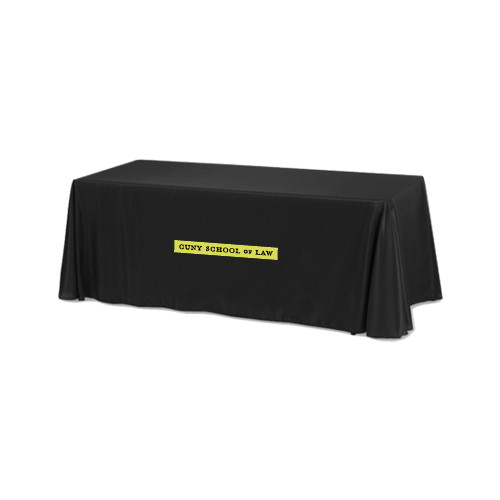 Black 6 foot Table Throw-CUNY School of Law
