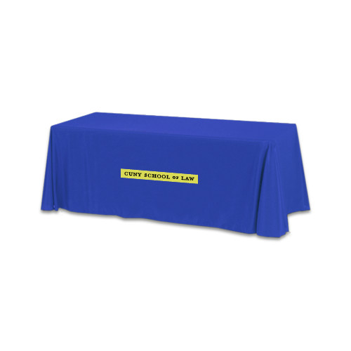 Royal 6 foot Table Throw-CUNY School of Law