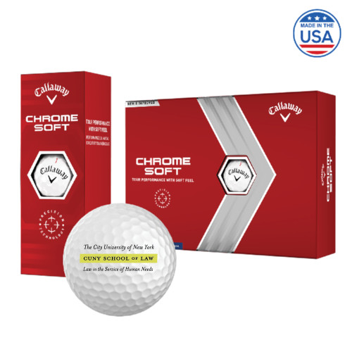 Callaway Chrome Soft Golf Balls 12/pkg-Official Logo