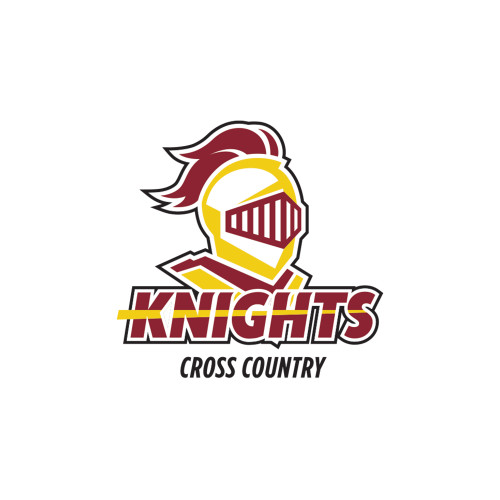  Medium Decal - Knights Cross Country Stacked