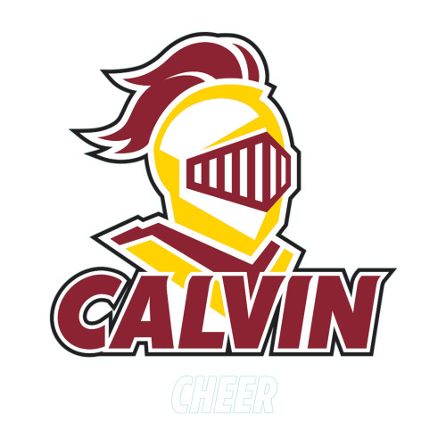  Medium Decal - Calvins Cheer Stacked