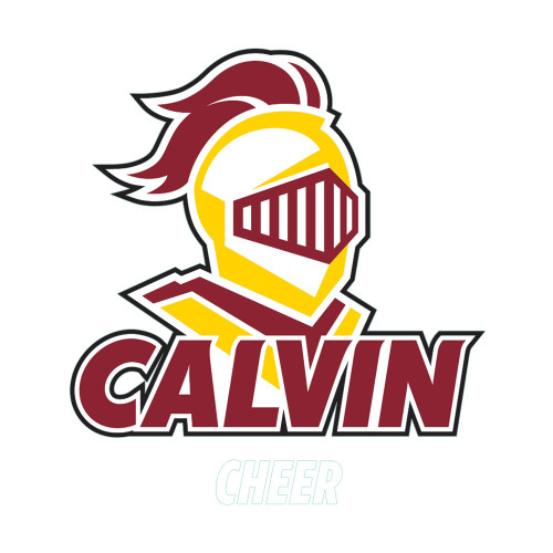  Small Decal - Calvins Cheer Stacked