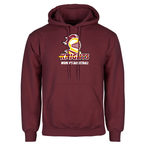  Maroon Fleece Hoodie - Calvins Womens Basketball Stacked