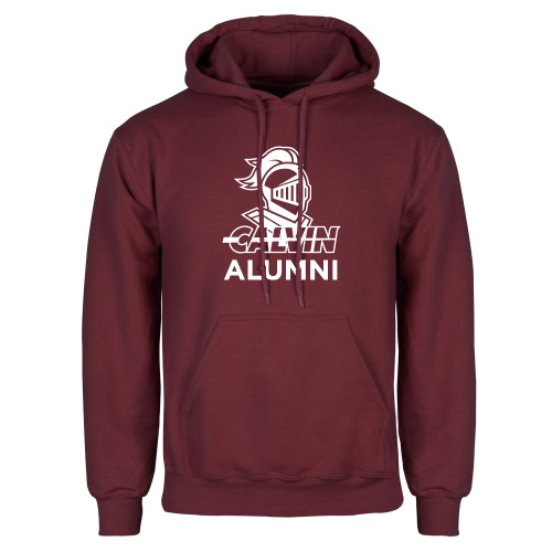  Maroon Fleece Hoodie - Alumni Knight Calvin