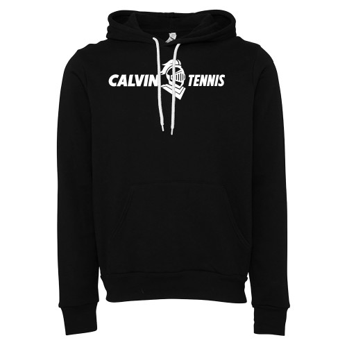  Bella + Canvas Black Fleece Hood - Tennis Horizontal
