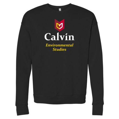  Bella + Canvas Black Fleece Crew - Environmental Studies