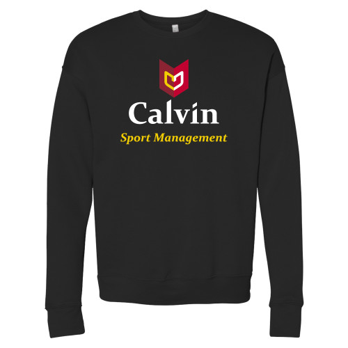  Bella + Canvas Black Fleece Crew - Sport Management