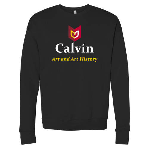  Bella + Canvas Black Fleece Crew - Art and Art History