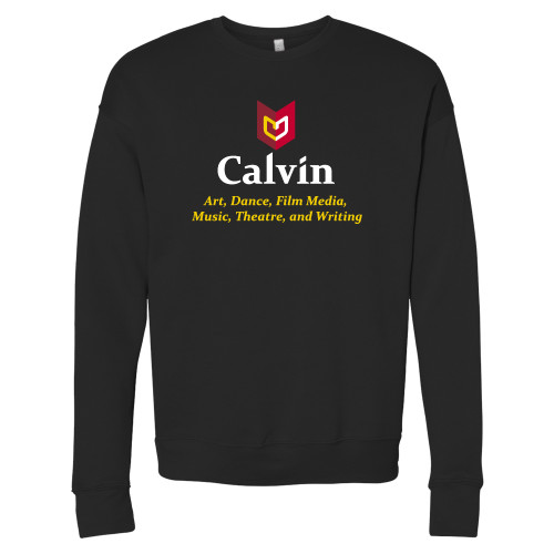  Bella + Canvas Black Fleece Crew - Art