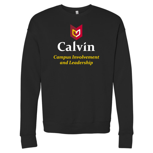  Bella + Canvas Black Fleece Crew - Campus Involvement and Leadership