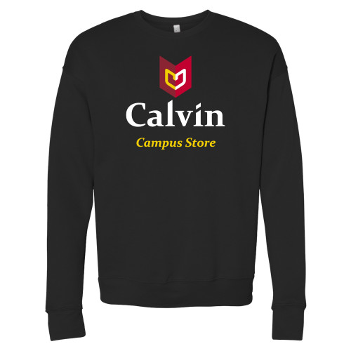  Bella + Canvas Black Fleece Crew - Campus Store