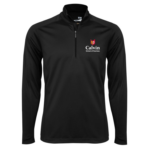  Syntrel Black Interlock 1/4 Zip - School of Business