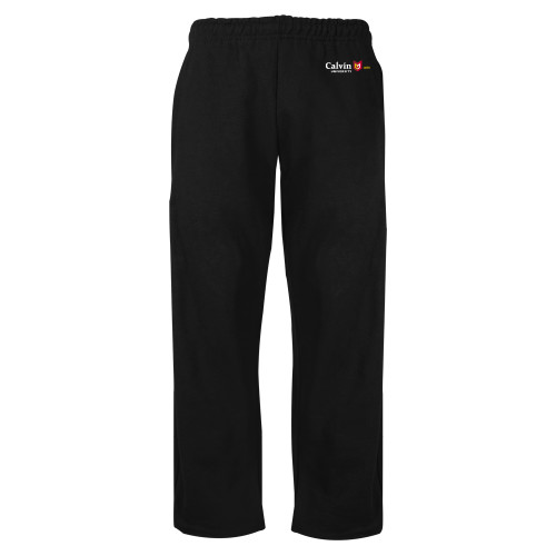  Black Fleece Open Bottom Pant - University Logo 1876 Horizontal