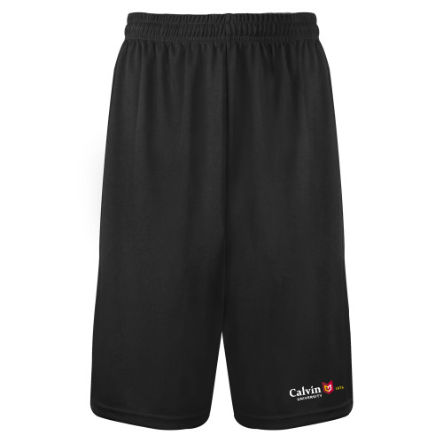  Black Performance Classic 9 Inch Short - University Logo 1876 Horizontal