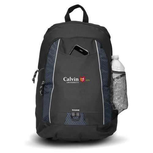  Black Impulse Backpack - University Logo 1876 Horizontal
