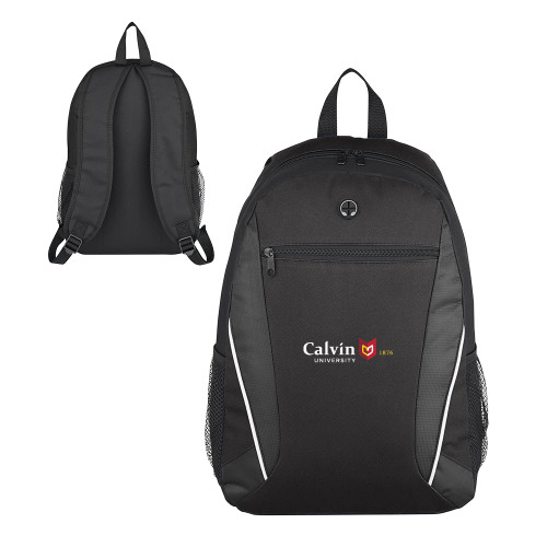  Homerun Black Computer Backpack - University Logo 1876 Horizontal