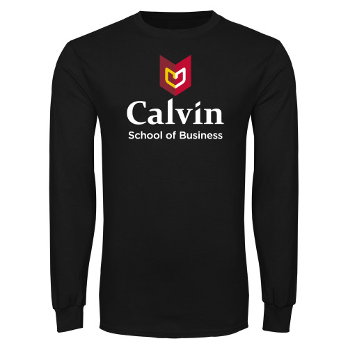  Black Long Sleeve T Shirt - School of Business