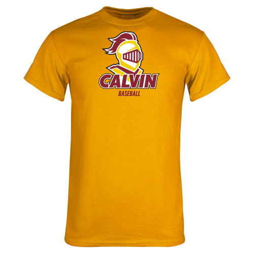  Gold T Shirt - Baseball Stacked