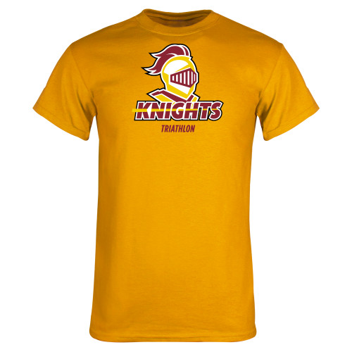  Gold T Shirt - Triathlon