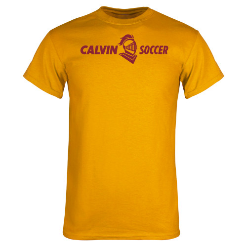  Gold T Shirt - Soccer Horizontal