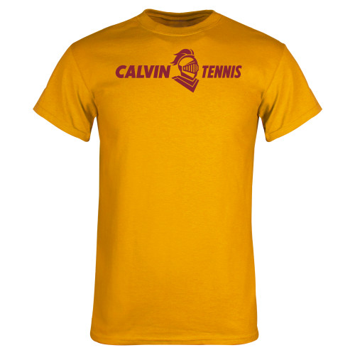  Gold T Shirt - Tennis Horizontal