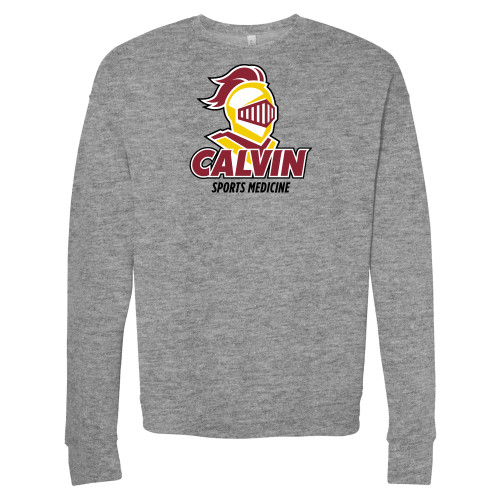  Bella + Canvas Heather Grey Fleece Crew - Sports Medicine