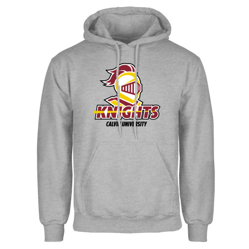  Grey Fleece Hoodie - Knights with University