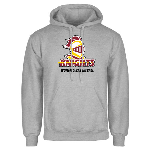  Grey Fleece Hoodie - Calvins Womens Basketball Stacked