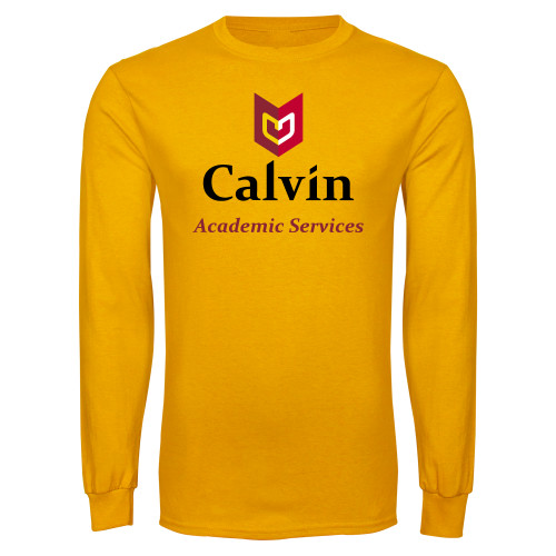  Gold Long Sleeve T Shirt - Academic Services