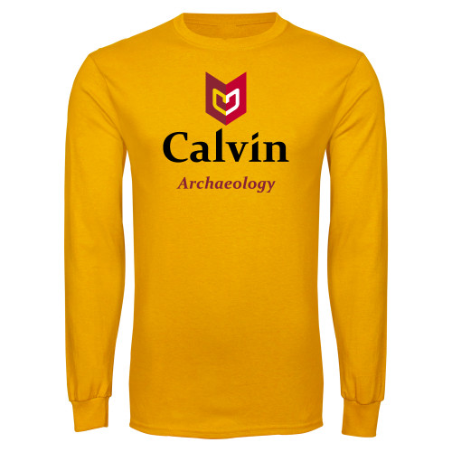  Gold Long Sleeve T Shirt - Archaeology