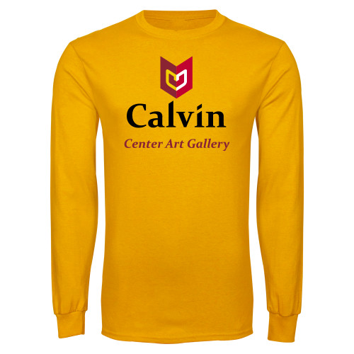  Gold Long Sleeve T Shirt - Center Art Gallery