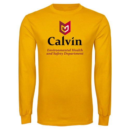  Gold Long Sleeve T Shirt - Environmental Health and Safety  Department