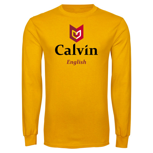  Gold Long Sleeve T Shirt - English