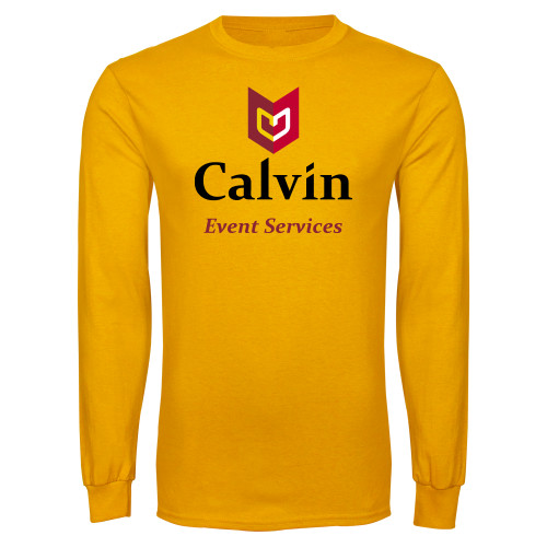  Gold Long Sleeve T Shirt - Event Services